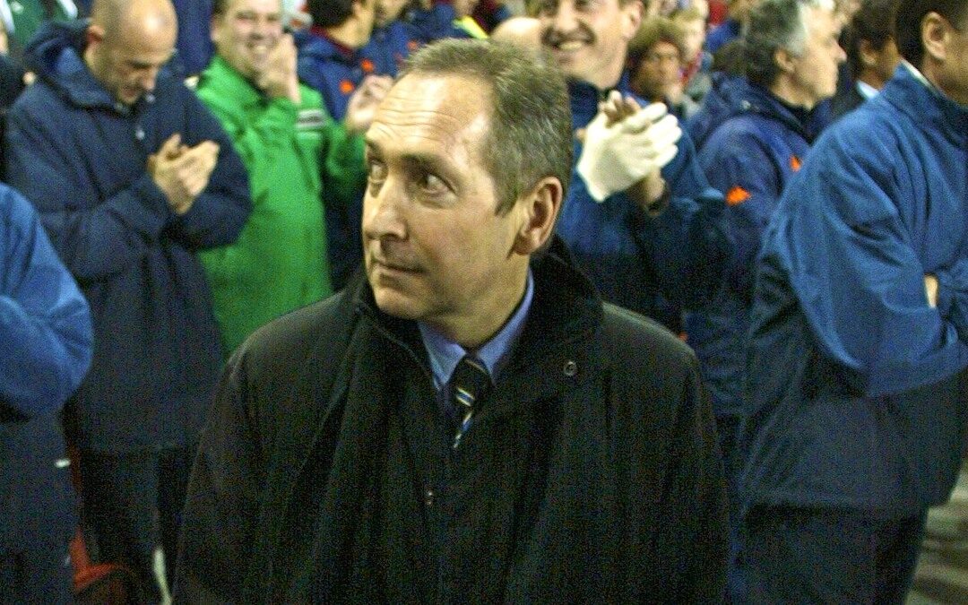 Liverpool's manager Gerard Houllier