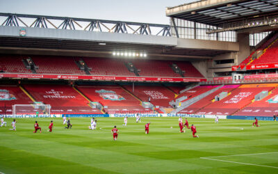 Liverpool and Crystal Palace players kneel down in support of the Black Lives Matter movement