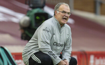 Leeds United's manager Marcelo Bielsa