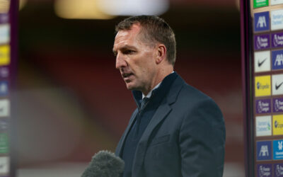 Leicester City's manager Brendan Rodgers