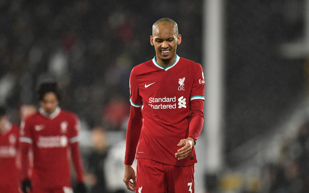 Liverool Fabinho Fulham vs Liverpool Premier League