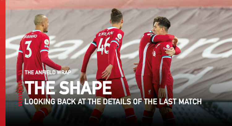 Liverpool 2 Tottenham 1 | The Shape