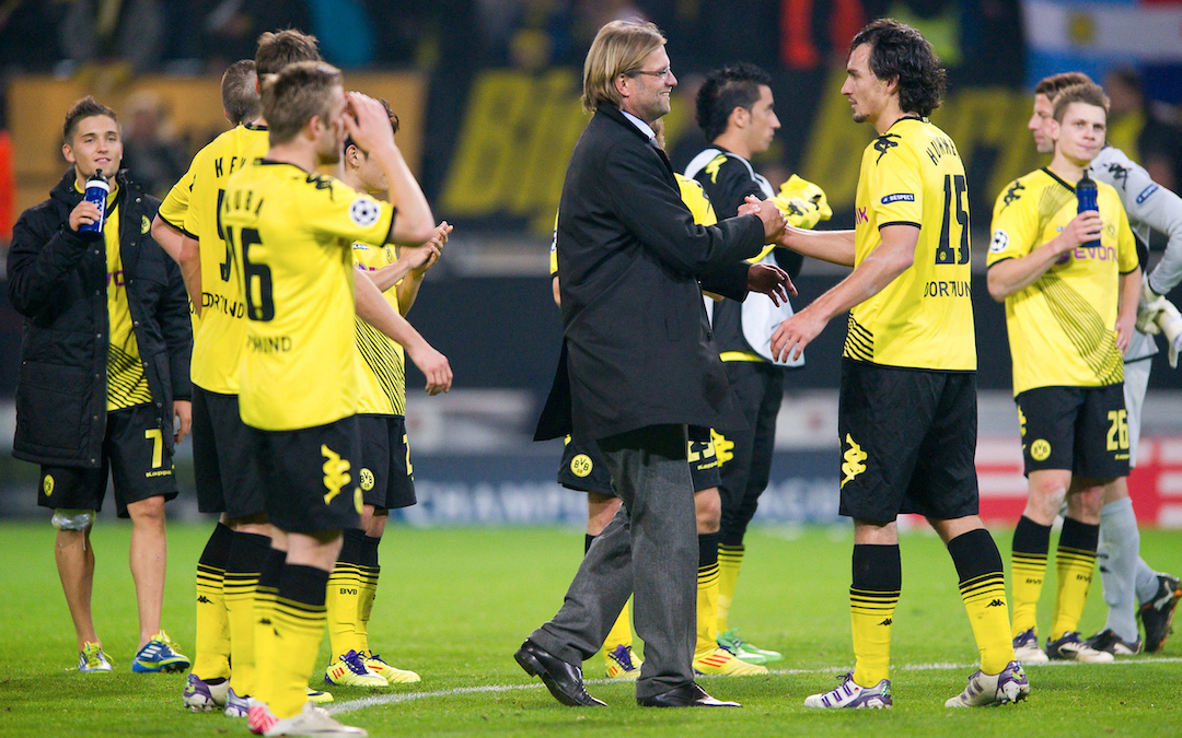 Jürgen Klopp during his time as Borussia Dortmund manager