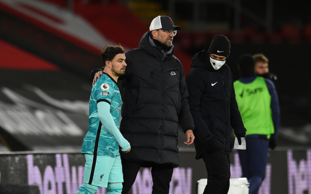 Liverpool's manager Jürgen Klopp prepares to bring on substitute Xherdan Shaqiri during the FA Premier League match between Southampton FC and Liverpool FC at St Mary's Stadium