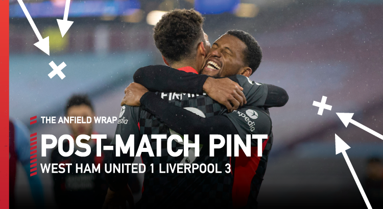 West Ham 1 Liverpool 3 | The Post-Match Pint