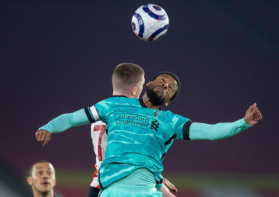 Liverpool's Georginio Wijnaldum during the FA Premier League match between Sheffield United FC and Liverpool FC at Bramall Lane