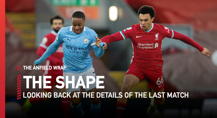 Liverpool 1 Manchester City 4 | The Shape