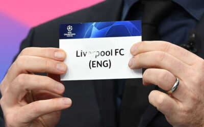 Liverpool FC during the UEFA Champions League draw