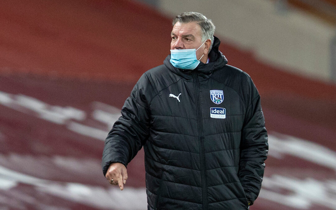 West Bromwich Albion's manager Sam Allardyce