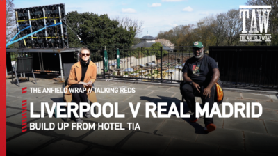 Mo Stewart is joined by Lizzi Doyle at Taggy's Bar in Anfield to build up to Liverpool v Real Madrid in the Champions League quarter finals...