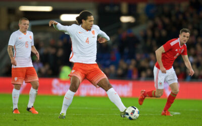 The Netherlands' Virgil Van Dijk