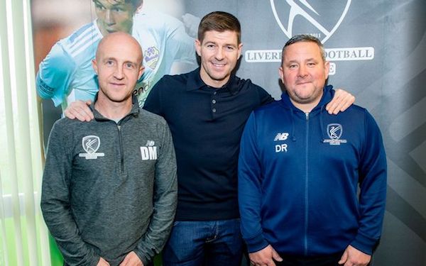 Steven Gerrard Academy director David MacDiarmid joins Mike Kearney to detail the journey in the career of a football coach...