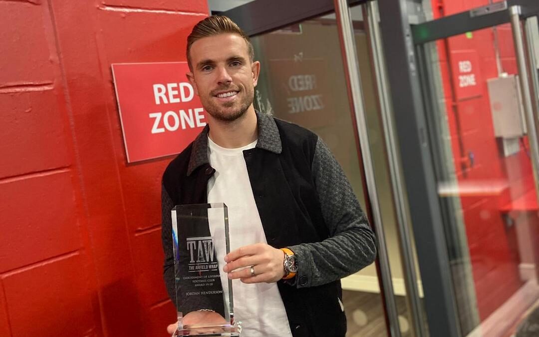 Jordan Henderson – TAW Award 2020: From The Vault