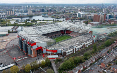 Protests at Old Trafford ahead of the FA Premier League match between Liverpool FC and Manchester United FC.