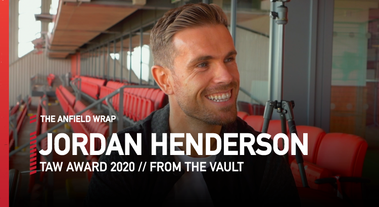 Jordan Henderson – TAW Award 2020 | From The Vault