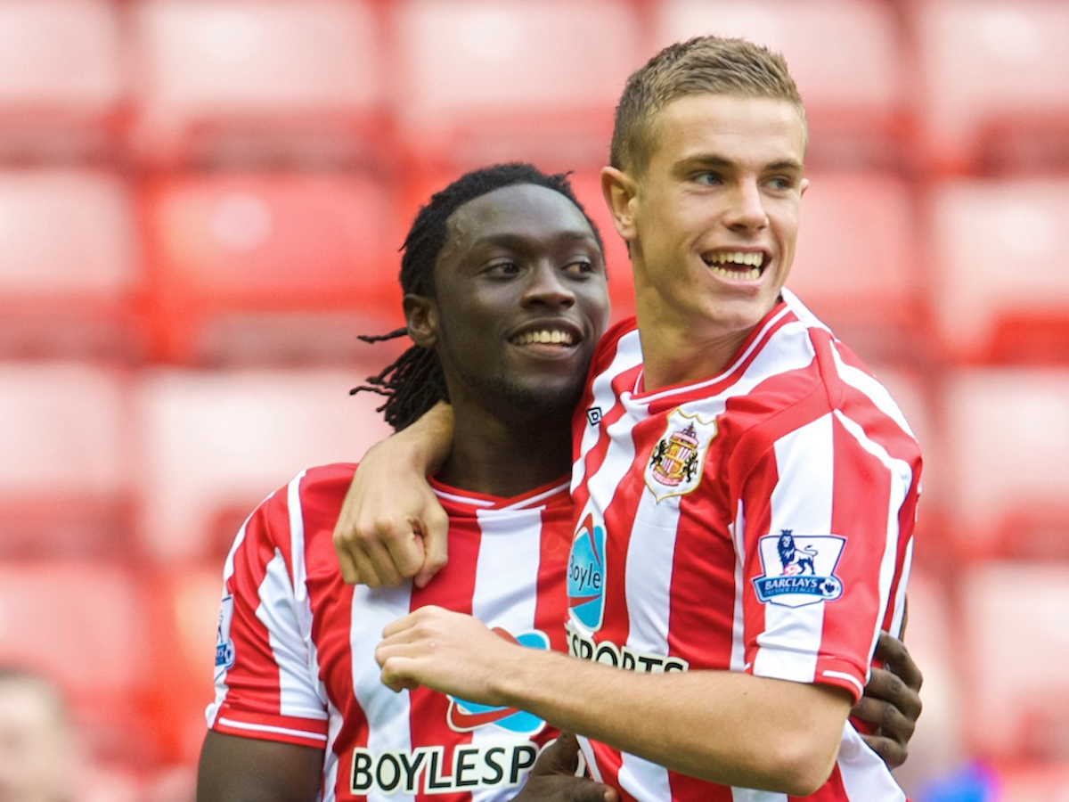 Jordan Henderson during his Sunderland days in 2009