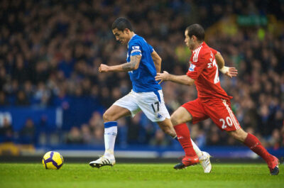 Everton's captain Tim Cahill