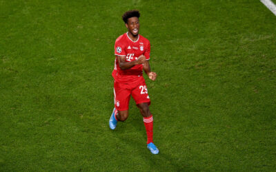 Kingsley Coman of Bayern Munich