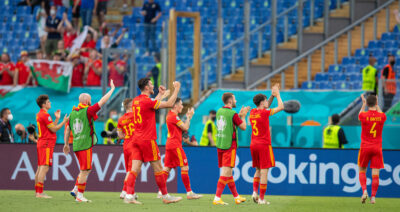 Wales players at EURO 2020