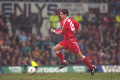Jamie Redknapp for Liverpool in 1996