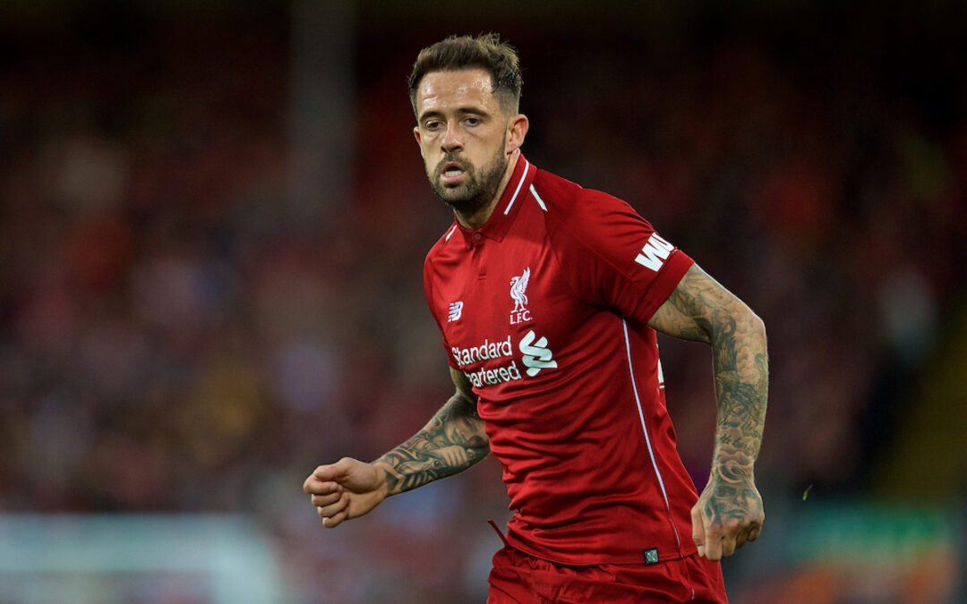 Danny Ings during his Liverpool FC days