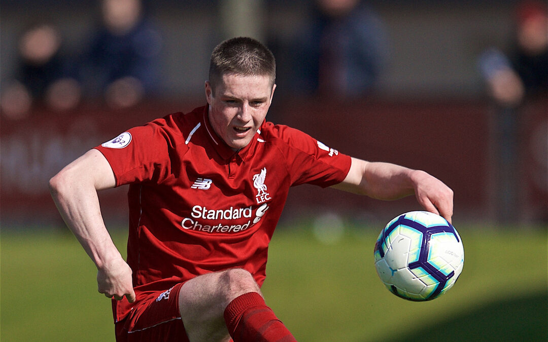 Liam Coyle Liverpool FC Academy graduate