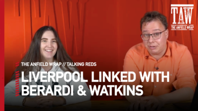 To discuss The Reds' links to Domenico Berardi and Ollie Watkins, live from Liverpool city centre, Neil Atkinson is joined by Chloe Bloxam...