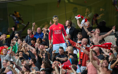 Manchester United scored late to win against Wolves after a crazy week in which they celebrated the signing of Cristiano Ronaldo