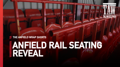Anfield Rail Seating Reveal | Liverpool FC | TAW Shorts