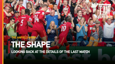 Liverpool 3 Crystal Palace 0 | The Shape