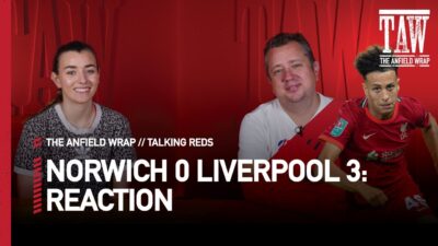 Norwich City 0 Liverpool 3: Reaction