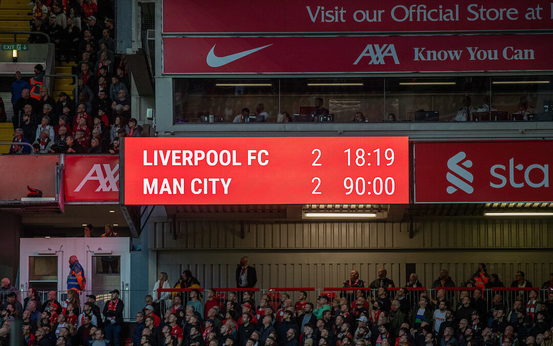 Liverpool 2 Manchester City 2: The Anfield Wrap