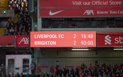 Liverpool 2 Brighton & Hove Albion 2: The Anfield Wrap