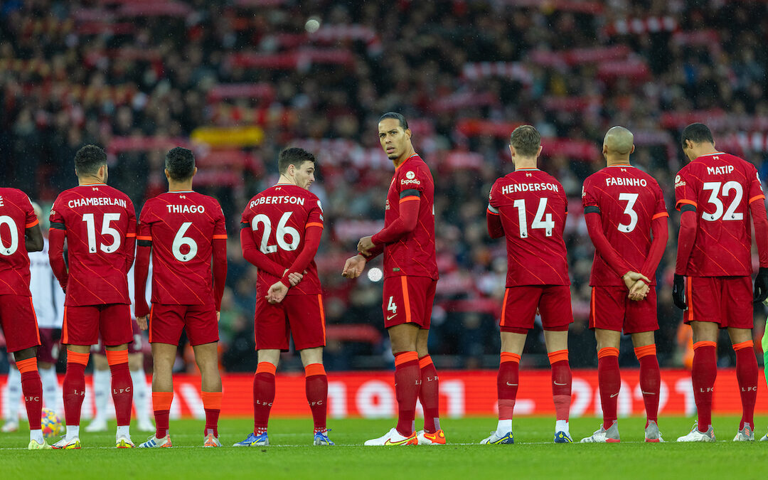 Liverpool v Aston Villa: Pre-Match Warmup