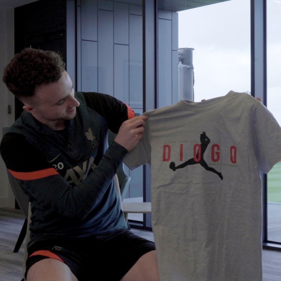 Diogo Jota The Anfield Wrap T-Shirt