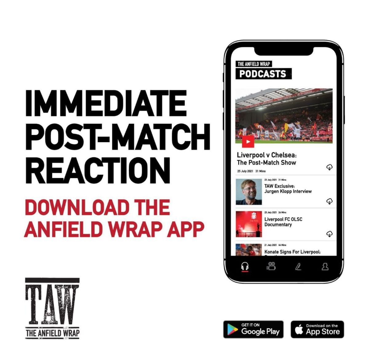 The Anfield Wrap App