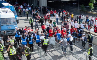 Liverpool supporters before the UEFA Champions League Final game between Liverpool FC and Real Madrid CF at the Stade de France