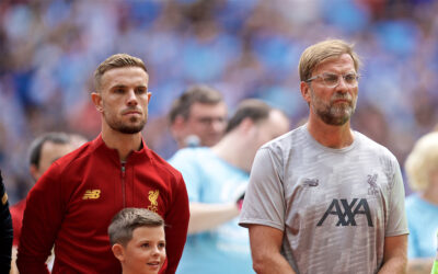 Liverpool v Manchester City - Community Shield: TAW Live