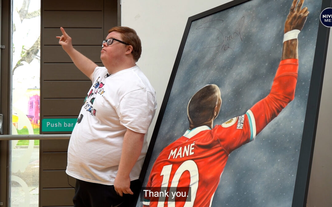 'Dear Liverpool's' Lee From The Florrie Gets The Gift Of Sadio Mane
