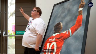 'Dear Liverpool's' Lee From The Florrie Gets The Gift Of Sadio Mane