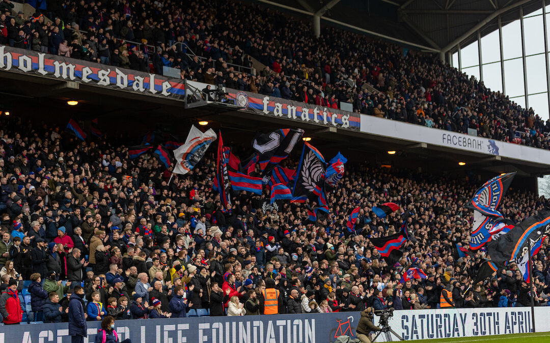 Liverpool v Crystal Palace – A Nod To The Supporters