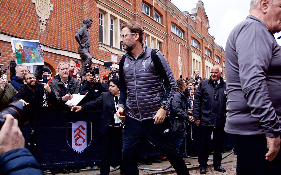 Fulham v Liverpool Build Up: TAW Live