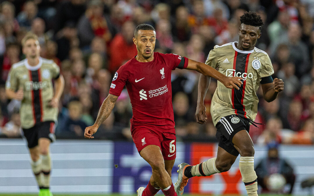How Thiago Alcantara Showcases Liverpool's Tactical Evolution