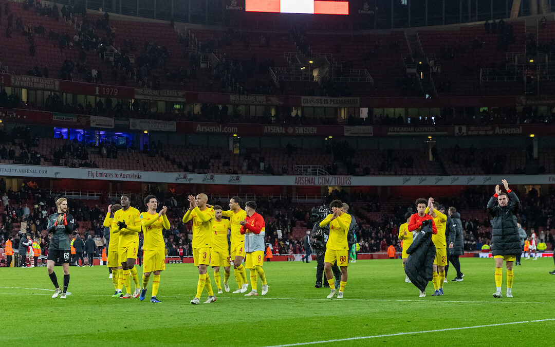 Arsenal v Liverpool: TAW Live