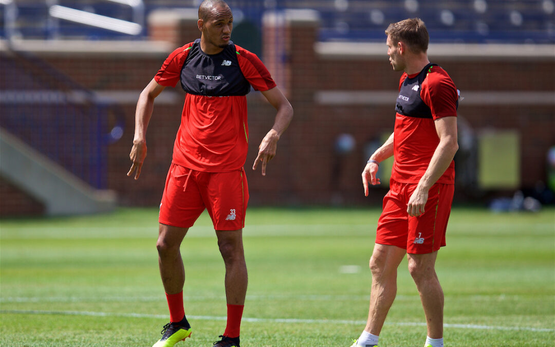 Fabinho and James Milner Preseason Training 2018 2019