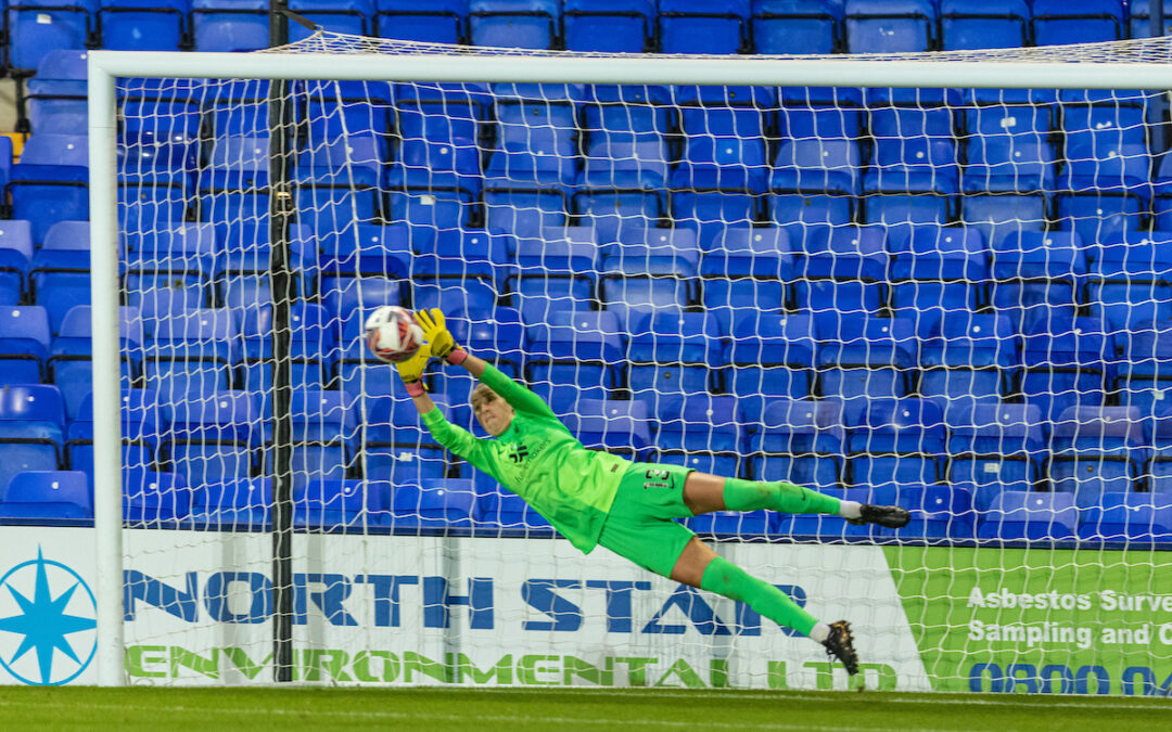 Goalkeeper Rylee Foster Saves Penalty Liverpool Women FA Cup