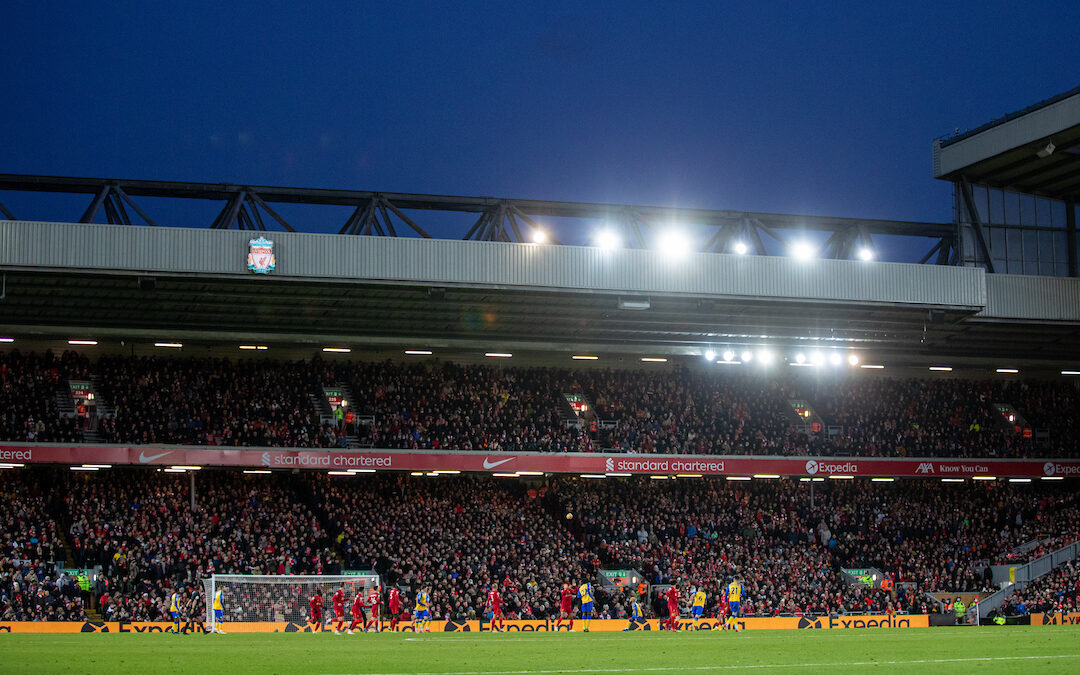 Liverpool vs Southampton at Anfield 2021 2022