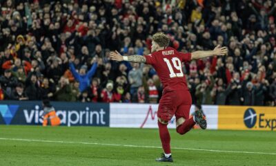 Harvey Elliott scores Liverpool's winning penalty in the League Cup 2022