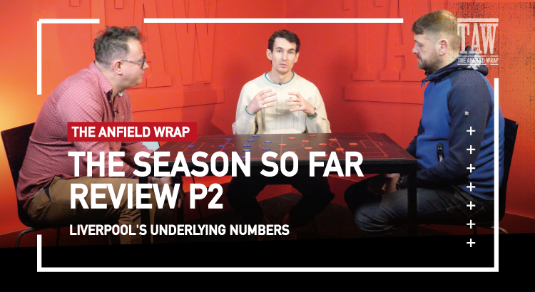 Liverpool’s Underlying Numbers | The Season So Far Review
