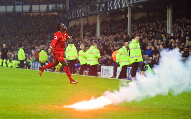 Sadio Mane Liverpool Everton Merseyside Derby